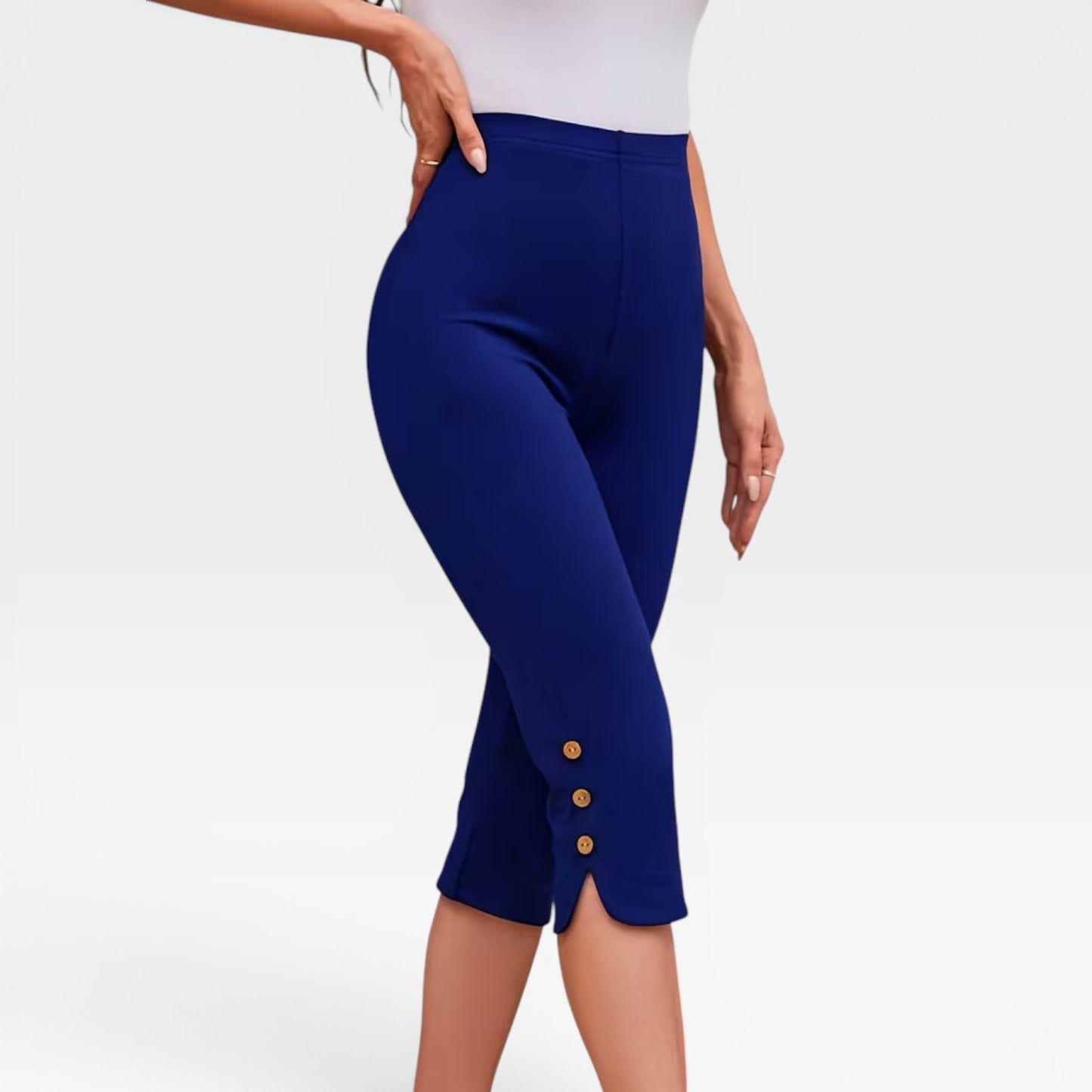 Women's Capri Leggings – Soft, Fitted & Lightweight Summer Comfort