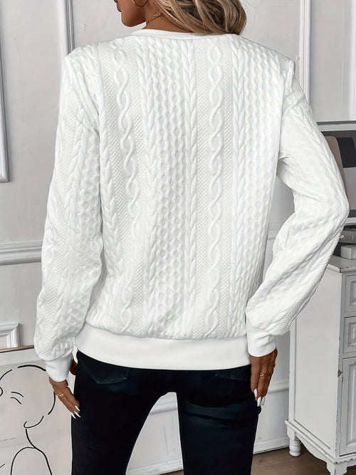 Women's Cozy Cable Knit Jumper