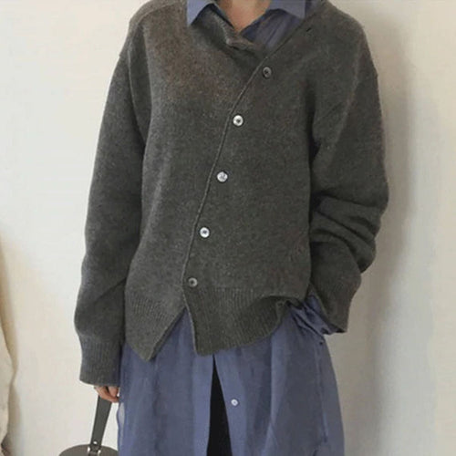 Women's Cozy Button Cardigan Sweater